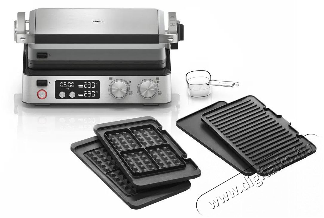 BRAUN MultiGrill 7 CG7044 Konyhai kisg&eacute;p (s&uuml;t&eacute;s / főz&eacute;s / hűt&eacute;s / &eacute;telk&eacute;sz&iacute;t&eacute;s) Konyhai term&eacute;kek - Konyhai kisg&eacute;p (s&uuml;t&eacute;s / főz&eacute;s / hűt&eacute;s / &eacute;telk&eacute;sz&iacute;t&eacute;s) - Kontakt grill s&uuml;tő / s&uuml;tőlap - 523178