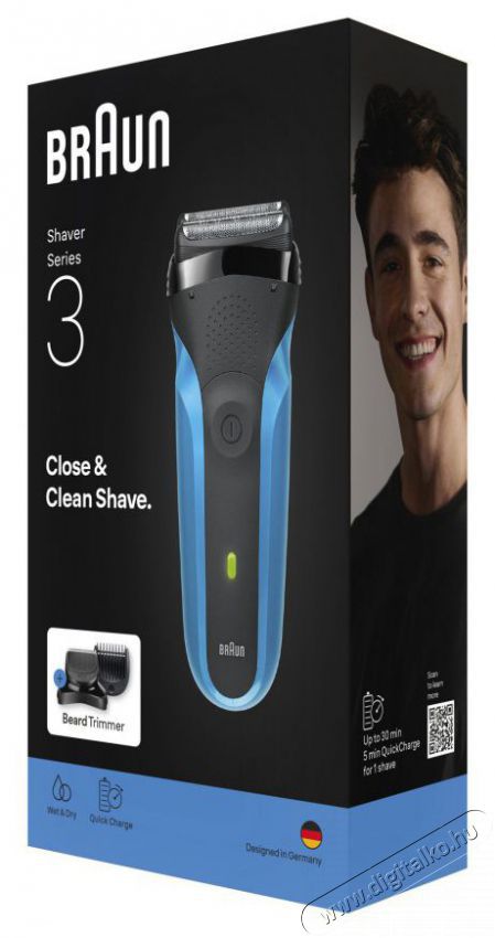 BRAUN Series 3 310BT Shave&Style Sz&eacute;ps&eacute;g&aacute;pol&aacute;s / Eg&eacute;szs&eacute;g - Szőrtelen&iacute;tő / borotva - F&eacute;rfi borotva - 528528