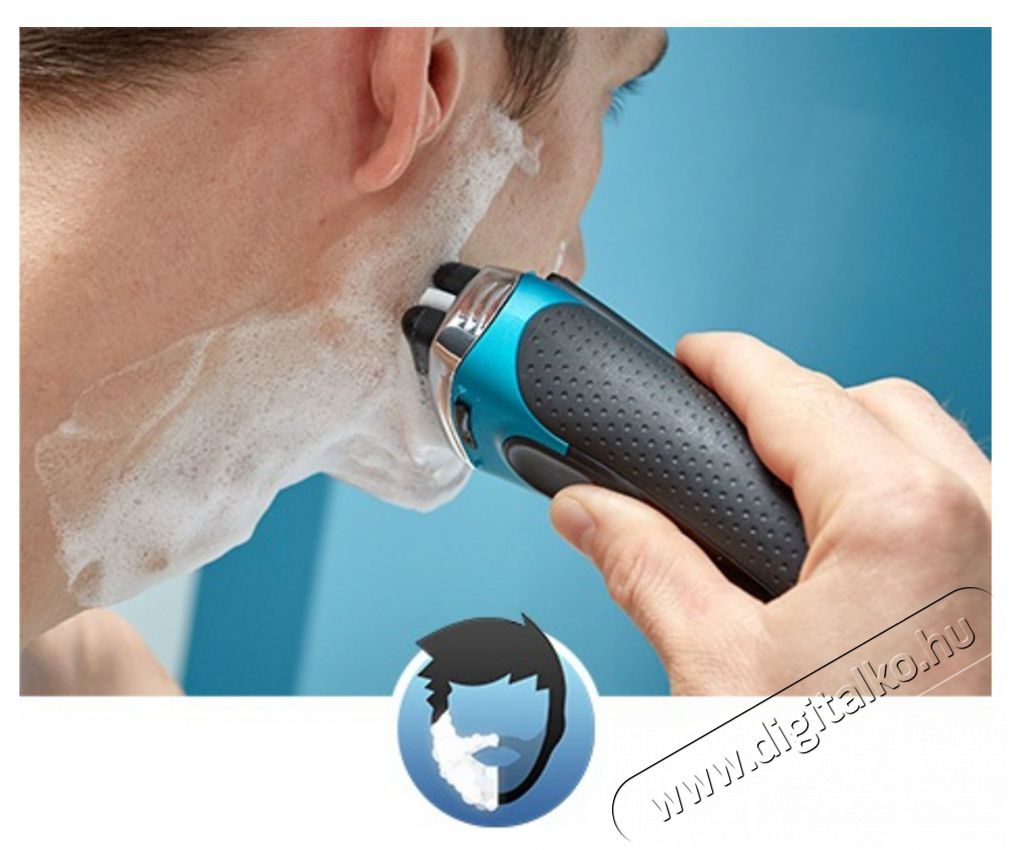 BRAUN Series 3 Wet&Dry 310 Sz&eacute;ps&eacute;g&aacute;pol&aacute;s / Eg&eacute;szs&eacute;g - Szőrtelen&iacute;tő / borotva - F&eacute;rfi borotva - 528530