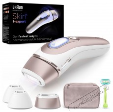 BRAUN IPL Skin I-Expert PL7257 + tok &eacute;s 3 fej villan&oacute;f&eacute;nyes szőrtelen&iacute;tő Sz&eacute;ps&eacute;g&aacute;pol&aacute;s / Eg&eacute;szs&eacute;g - Szőrtelen&iacute;tő / borotva - Női szőrtelen&iacute;tő - 529320