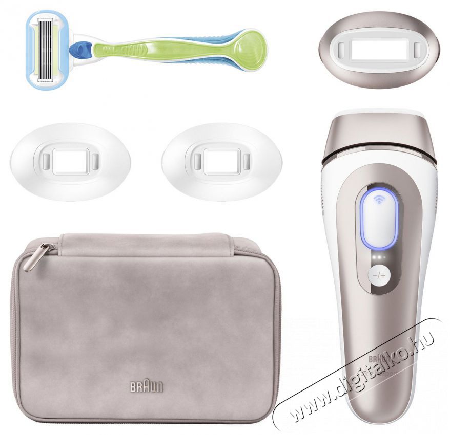 BRAUN IPL Skin I-Expert PL7257 + tok &eacute;s 3 fej villan&oacute;f&eacute;nyes szőrtelen&iacute;tő Sz&eacute;ps&eacute;g&aacute;pol&aacute;s / Eg&eacute;szs&eacute;g - Szőrtelen&iacute;tő / borotva - Női szőrtelen&iacute;tő - 529320