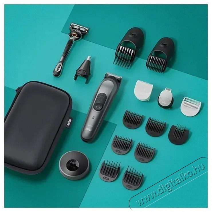 BRAUN MGK7491 All-In-One Series 7 - Hajv&aacute;g&oacute; szett Sz&eacute;ps&eacute;g&aacute;pol&aacute;s / Eg&eacute;szs&eacute;g - Haj&aacute;pol&aacute;s - Haj / szak&aacute;ll v&aacute;g&oacute;, ny&iacute;r&oacute; - 531255