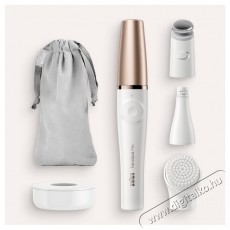 BRAUN FaceSpa Pro 911 3 az 1-ben Epil&aacute;tor, 10 mikrony&iacute;l&aacute;s, Mikrovibr&aacute;ci&oacute;s applik&aacute;torfej, Wet Dry, Feh&eacute;r/Bronz Sz&eacute;ps&eacute;g&aacute;pol&aacute;s / Eg&eacute;szs&eacute;g - Arc / bőr &aacute;pol&aacute;s - Kieg&eacute;sz&iacute;tő - 533099
