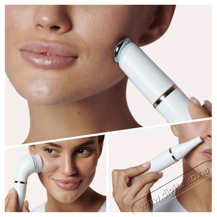 BRAUN FaceSpa Pro 911 3 az 1-ben Epil&aacute;tor, 10 mikrony&iacute;l&aacute;s, Mikrovibr&aacute;ci&oacute;s applik&aacute;torfej, Wet   Dry, Feh&eacute;r/Bronz Sz&eacute;ps&eacute;g&aacute;pol&aacute;s / Eg&eacute;szs&eacute;g - Arc / bőr &aacute;pol&aacute;s - Kieg&eacute;sz&iacute;tő - 533099