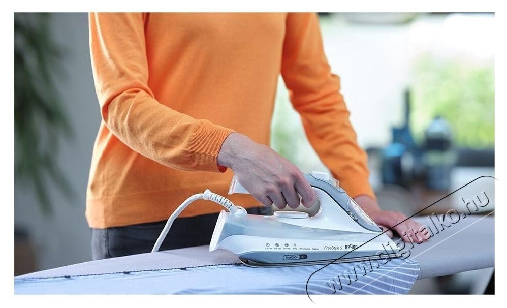 BRAUN TexStyle 5 SI5017GR Gőz&ouml;lős vasal&oacute;, 2700W, 50g/perc gőznyom&aacute;s, 190g/perc gőzl&ouml;ket, 270ml tart&aacute;ly, Super Ceramic talp, FreeGlide 3D technol&oacute;gia, Feh&eacute;r/Z&ouml;ld H&aacute;ztart&aacute;s / Otthon / K&uuml;lt&eacute;r - Vasal&oacute; - Vasal&oacute; - 533111