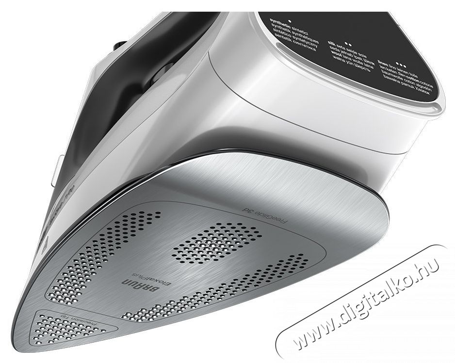 BRAUN TexStyle 7 SI7149WB Gőz&ouml;lős vasal&oacute;, 2900W, 50g/perc gőznyom&aacute;s, 220g/perc gőzl&ouml;ket, 300ml tart&aacute;ly, FreeGlide 3D technol&oacute;gia, EloxalPlus talp, Fekete/Feh&eacute;r H&aacute;ztart&aacute;s / Otthon / K&uuml;lt&eacute;r - Vasal&oacute; - Gőz&aacute;llom&aacute;s - 533107