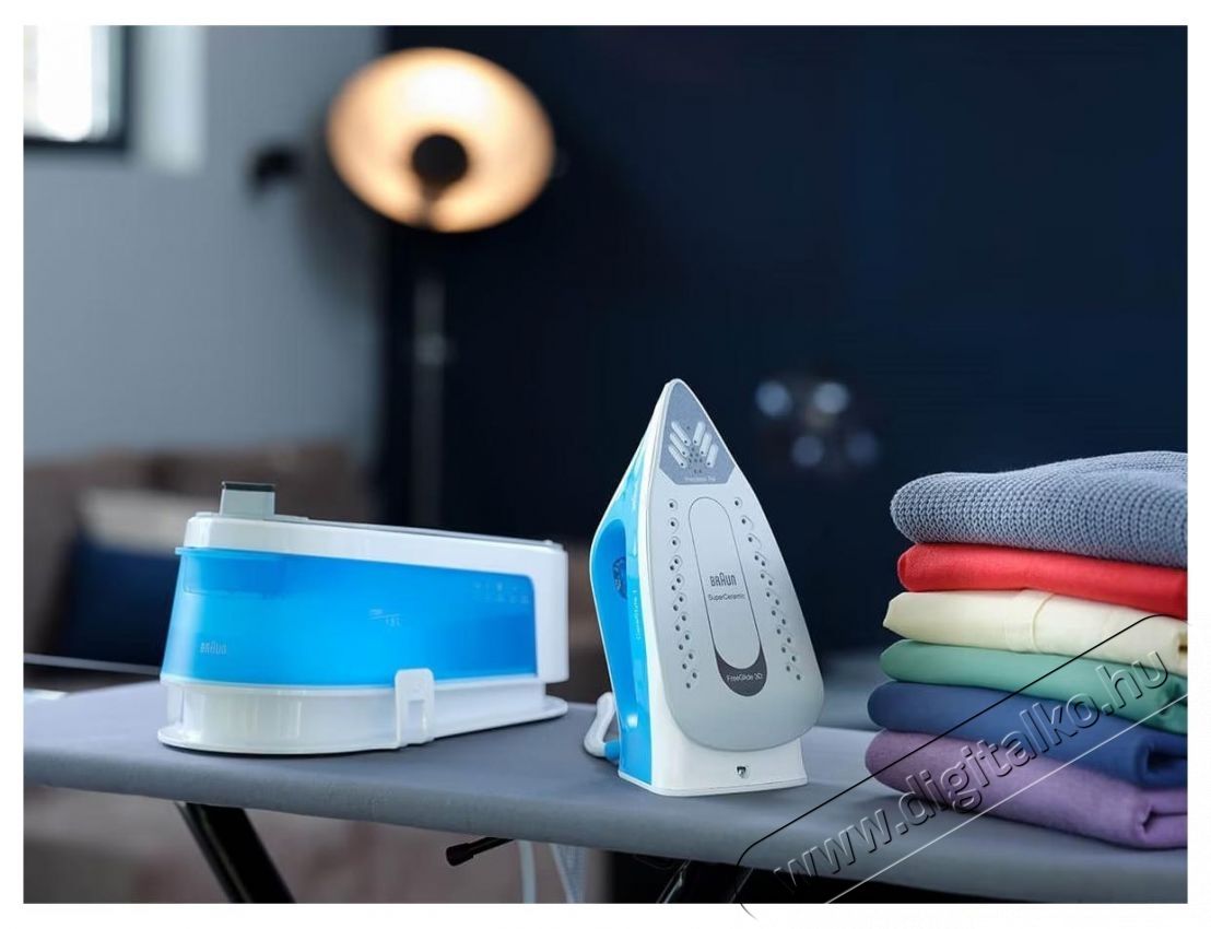 BRAUN CareStyle 1 IS102BL vasal&oacute;&aacute;llom&aacute;s, 5,5 bar, v&aacute;ltoz&oacute; gőz 110 g/perc, gőzsug&aacute;r 340 g/perc, tart&aacute;ly 1,5 liter, szuperker&aacute;mia vasal&oacute;talp, feh&eacute;r/k&eacute;k H&aacute;ztart&aacute;s / Otthon / K&uuml;lt&eacute;r - Vasal&oacute; - Vasal&oacute; - 533128
