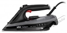 BRAUN TexStyle 5 SI5088BK Gőz&ouml;lős vasal&oacute;, 2800W, 50g/perc gőznyom&aacute;s, 220g/perc gőzl&ouml;ket, 300ml tart&aacute;ly, EloxalPlus talp, FreeGlide 3D technol&oacute;gia, Fekete H&aacute;ztart&aacute;s / Otthon / K&uuml;lt&eacute;r - Vasal&oacute; - Gőz&aacute;llom&aacute;s - 533131