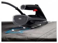 BRAUN TexStyle 5 SI5088BK Gőz&ouml;lős vasal&oacute;, 2800W, 50g/perc gőznyom&aacute;s, 220g/perc gőzl&ouml;ket, 300ml tart&aacute;ly, EloxalPlus talp, FreeGlide 3D technol&oacute;gia, Fekete H&aacute;ztart&aacute;s / Otthon / K&uuml;lt&eacute;r - Vasal&oacute; - Gőz&aacute;llom&aacute;s - 533131