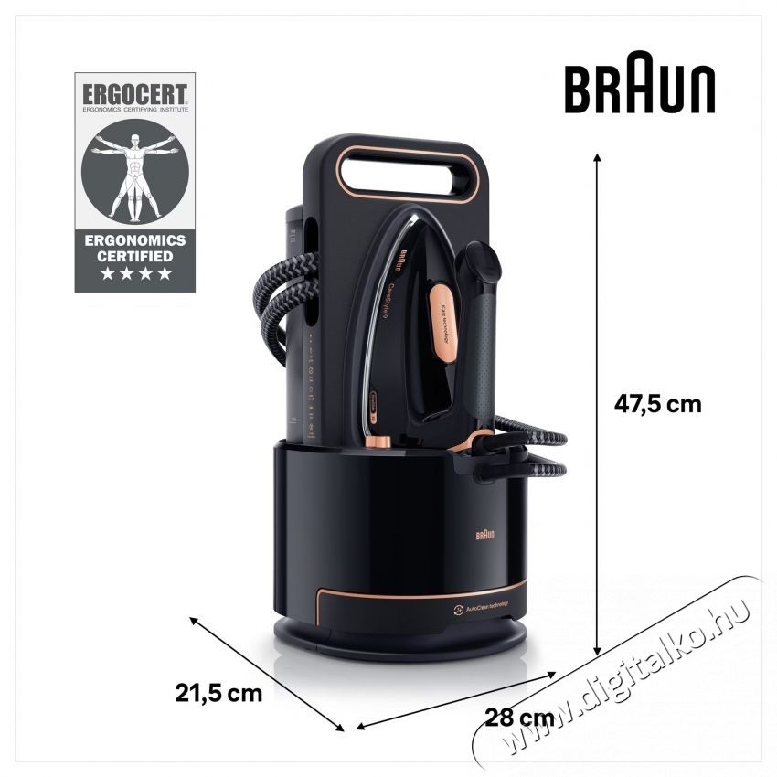 BRAUN CareStyle 9 IS9090BK vasal&oacute;&aacute;llom&aacute;s, Fekete H&aacute;ztart&aacute;s / Otthon / K&uuml;lt&eacute;r - Vasal&oacute; - Vasal&oacute; - 533122