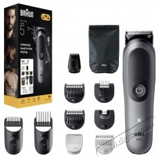 BRAUN All-in-One 5-in-1 multifunkci&oacute;s borotva, 11 az 1-ben, ez&uuml;stsz&uuml;rke Sz&eacute;ps&eacute;g&aacute;pol&aacute;s / Eg&eacute;szs&eacute;g - Szőrtelen&iacute;tő / borotva - F&eacute;rfi borotva - 536265