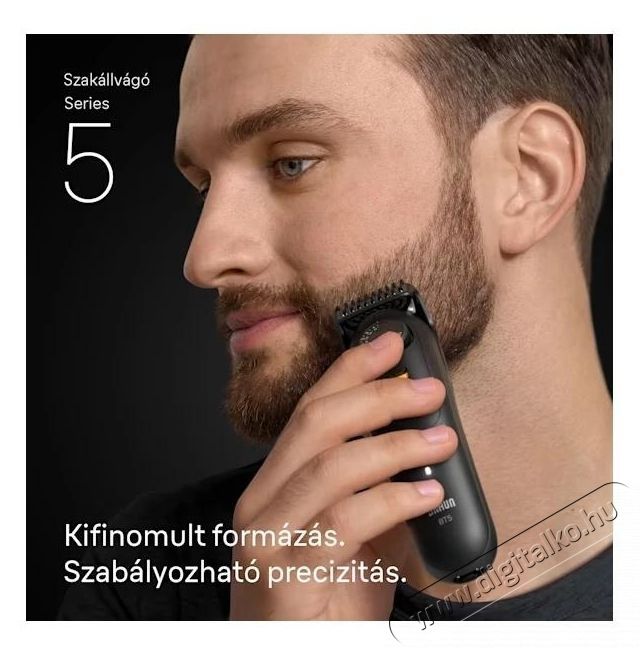 BRAUN Beard Trimmer 5 BT5560 szak&aacute;llv&aacute;g&oacute; Sz&eacute;ps&eacute;g&aacute;pol&aacute;s / Eg&eacute;szs&eacute;g - Szőrtelen&iacute;tő / borotva - F&eacute;rfi borotva - 540037