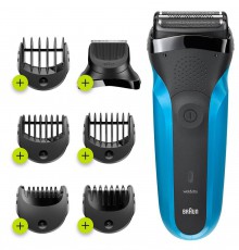 BRAUN 310BT WD borotva - k&eacute;k &eacute;s fekete Sz&eacute;ps&eacute;g&aacute;pol&aacute;s / Eg&eacute;szs&eacute;g - Szőrtelen&iacute;tő / borotva - F&eacute;rfi borotva - 361659