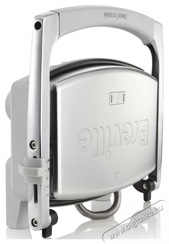 Breville szendvicss&uuml;tő, 1000 W, DuraCeramic, 2-3 szendvics, Ez&uuml;st Konyhai term&eacute;kek - Konyhai kisg&eacute;p kieg&eacute;sz&iacute;tő - Szendvics / gofri / grill s&uuml;tő kieg&eacute;sz&iacute;tő - 533139
