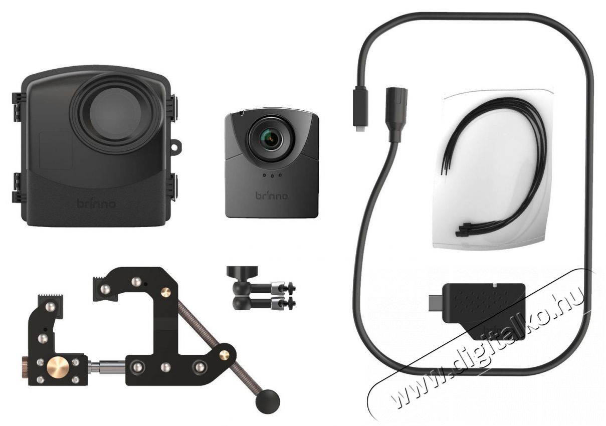 Brinno BCC2000 Plus - Construction Bundle F&eacute;nyk&eacute;pezőg&eacute;p / kamera - Sport kamera - 1080p Full HD felbont&aacute;s&uacute; - 519936