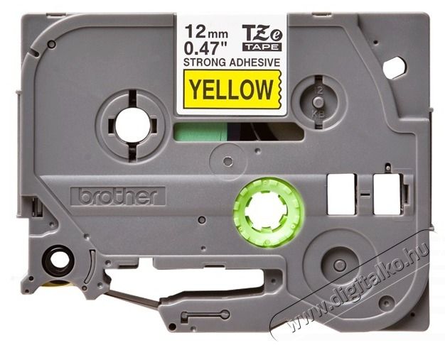 Brother Ptouch TZe-S631 12mmx8m s&aacute;rga alapon fekete betűs lamin&aacute;lt szalag Iroda &eacute;s sz&aacute;m&iacute;t&aacute;stechnika - Egy&eacute;b sz&aacute;m&iacute;t&aacute;stechnikai term&eacute;k - 436339