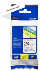Brother TZe-251 24mmx8m feh&eacute;r/fekete lamin&aacute;lt szalag Iroda &eacute;s sz&aacute;m&iacute;t&aacute;stechnika - Egy&eacute;b sz&aacute;m&iacute;t&aacute;stechnikai term&eacute;k - 442134