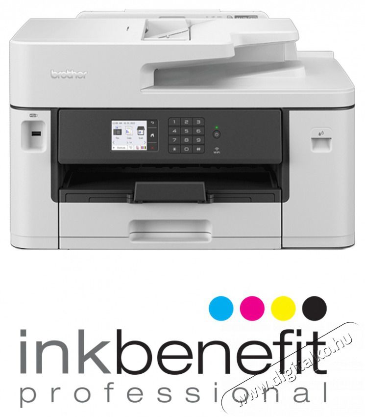 Brother MFCJ2340DWYJ1 professzion&aacute;lis A3-as tintasugaras vezet&eacute;k n&eacute;lk&uuml;li multifunkci&oacute;s nyomtat&oacute; Iroda &eacute;s sz&aacute;m&iacute;t&aacute;stechnika - Nyomtat&oacute; - Multifunkci&oacute;s (tintasugaras) - 495887