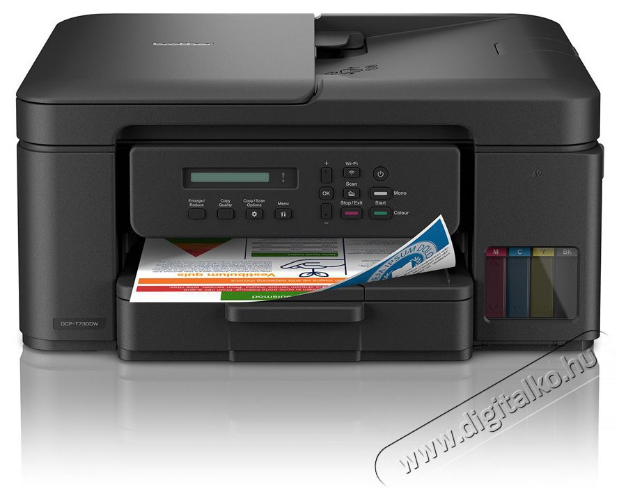 Brother DCP-T730DW Nyomtat&oacute; Iroda &eacute;s sz&aacute;m&iacute;t&aacute;stechnika - Nyomtat&oacute; - Multifunkci&oacute;s (tintasugaras) - 530583