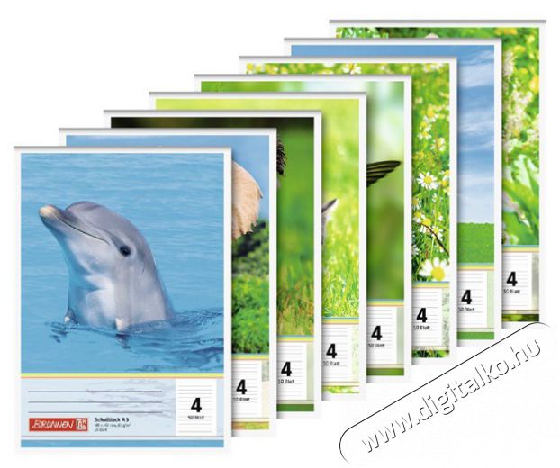 BRUNNEN A5 80 lapos ragasztott vonalas jegyzett&ouml;mb H&aacute;ztart&aacute;s / Otthon / K&uuml;lt&eacute;r - Szersz&aacute;m - Egy&eacute;b szersz&aacute;m - 507698