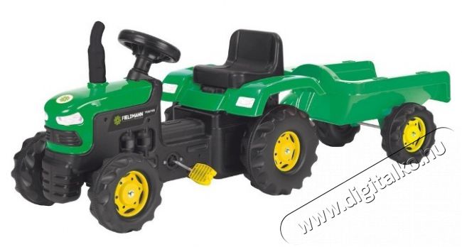Buddy Toys BPT 1012 ped&aacute;los traktor ut&aacute;nfut&oacute;val H&aacute;ztart&aacute;s / Otthon / K&uuml;lt&eacute;r - J&aacute;t&eacute;k / Sport - Elektromos be&uuml;lős j&aacute;rmű - 279367