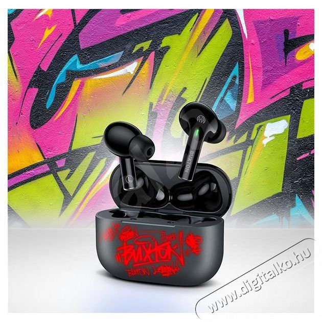 Buxton BTW 4600 GREY TWS EARPHONES Mobil / Kommunik&aacute;ci&oacute; / Smart - Mobiltelefon kieg&eacute;sz&iacute;tő / tok - Headset - 400496