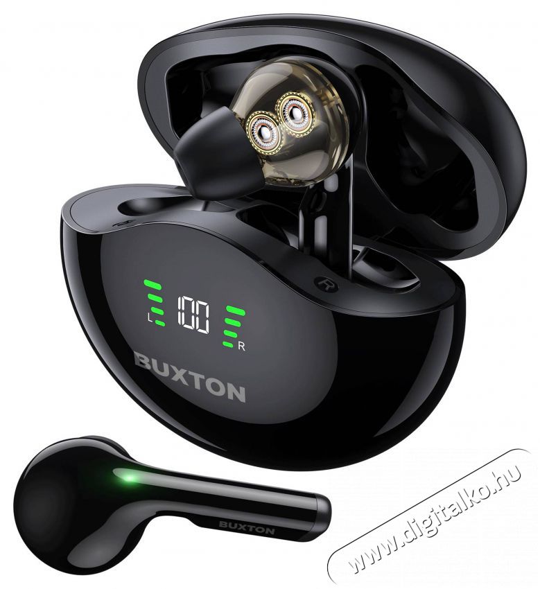 Buxton BTW 5800 tws f&uuml;lhallgat&oacute; - Fekete Audio-Video / Hifi / Multim&eacute;dia - F&uuml;l &eacute;s Fejhallgat&oacute;k - F&uuml;lhallgat&oacute; - 400497