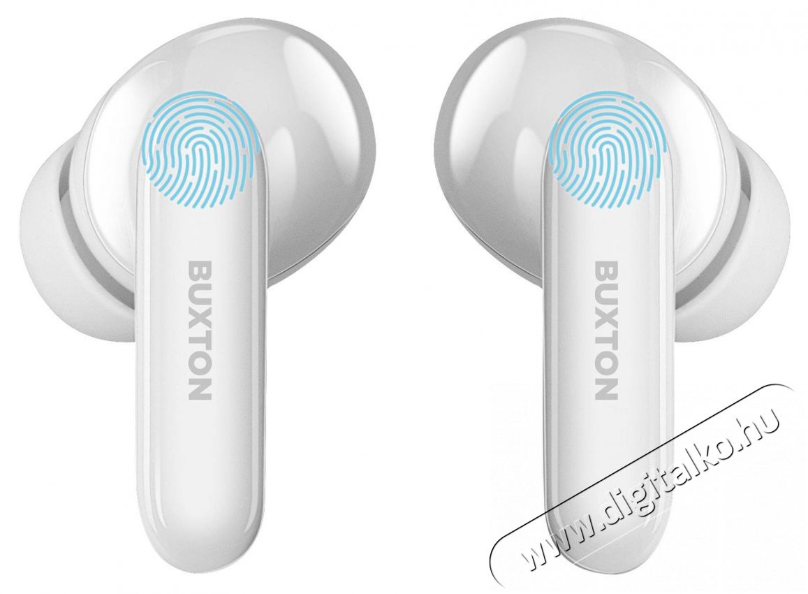 Buxton BTW 6600 WHITE TWS EARPHONES Audio-Video / Hifi / Multim&eacute;dia - F&uuml;l &eacute;s Fejhallgat&oacute;k - F&uuml;lhallgat&oacute; - 400500