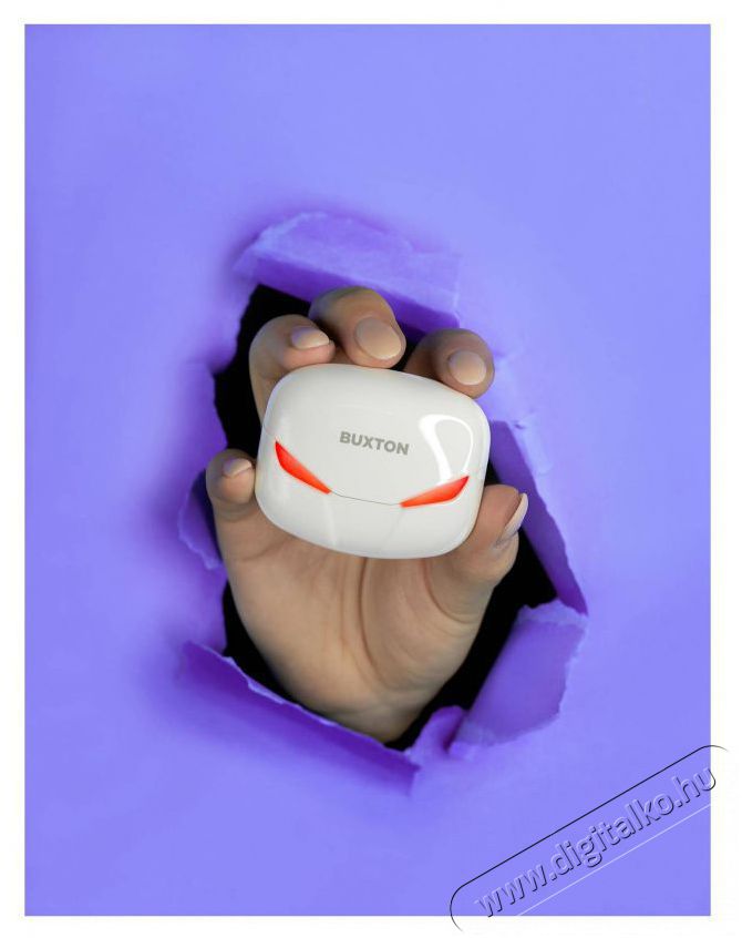 Buxton BTW 6600 WHITE TWS EARPHONES Audio-Video / Hifi / Multim&eacute;dia - F&uuml;l &eacute;s Fejhallgat&oacute;k - F&uuml;lhallgat&oacute; - 400500