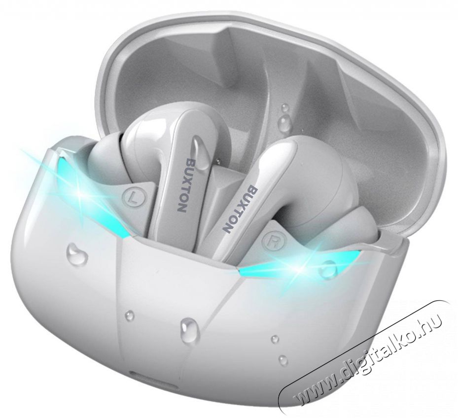 Buxton BTW 6600 WHITE TWS EARPHONES Audio-Video / Hifi / Multim&eacute;dia - F&uuml;l &eacute;s Fejhallgat&oacute;k - F&uuml;lhallgat&oacute; - 400500
