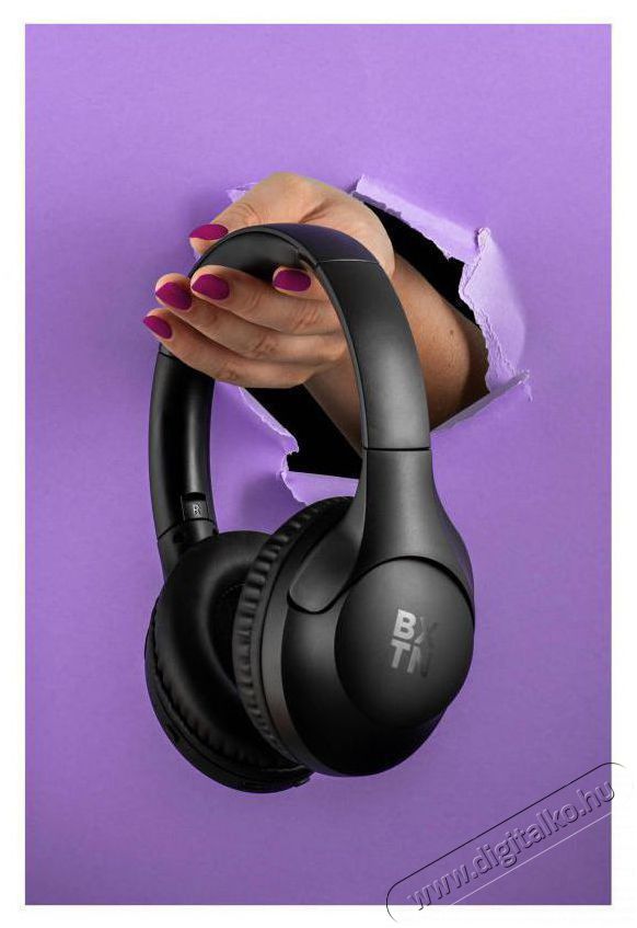 Buxton BHP 8700 black headphones BT Audio-Video / Hifi / Multim&eacute;dia - F&uuml;l &eacute;s Fejhallgat&oacute;k - Fejhallgat&oacute; - 493690