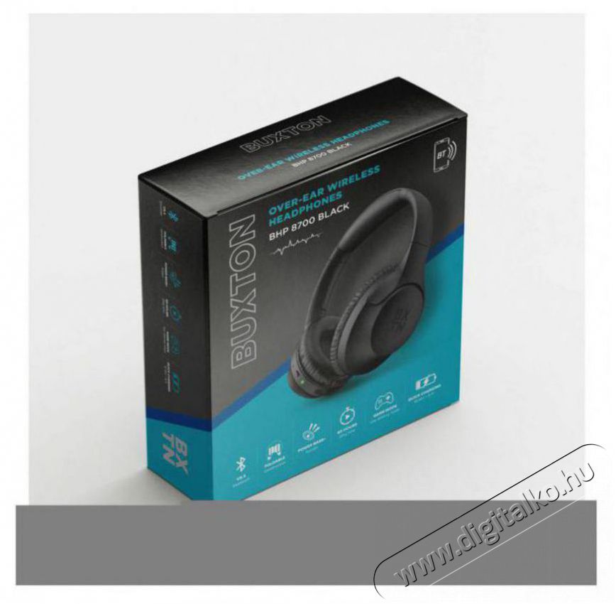 Buxton BHP 8700 black headphones BT Audio-Video / Hifi / Multim&eacute;dia - F&uuml;l &eacute;s Fejhallgat&oacute;k - Fejhallgat&oacute; - 493690