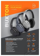 Buxton BHP 18000 Black Dilham Audio-Video / Hifi / Multim&eacute;dia - F&uuml;l &eacute;s Fejhallgat&oacute;k - Fejhallgat&oacute; - 518620