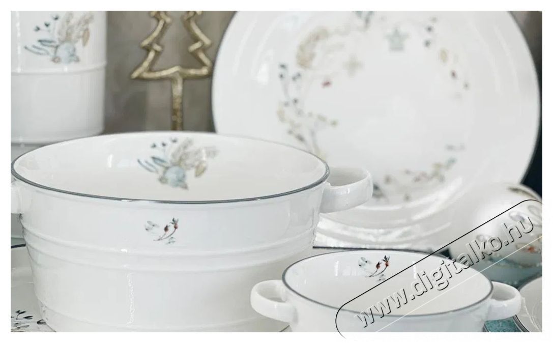 by inspire Kar&aacute;csonyi Nosztalgia, komp&oacute;tos szett, 12 cm, 6 darab Konyhai term&eacute;kek - Egy&eacute;b / Konyhai kieg&eacute;sz&iacute;tő - 527071