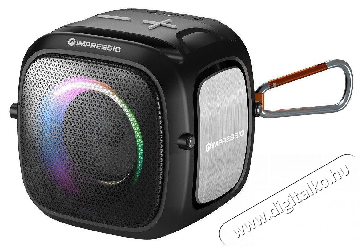 C-TECH Impressio Qubis mini Audio-Video / Hifi / Multim&eacute;dia - Hordozhat&oacute;, vezet&eacute;k n&eacute;lk&uuml;li / bluetooth hangsug&aacute;rz&oacute; - Hordozhat&oacute;, vezet&eacute;k n&eacute;lk&uuml;li / bluetooth hangsug&aacute;rz&oacute; - 523202