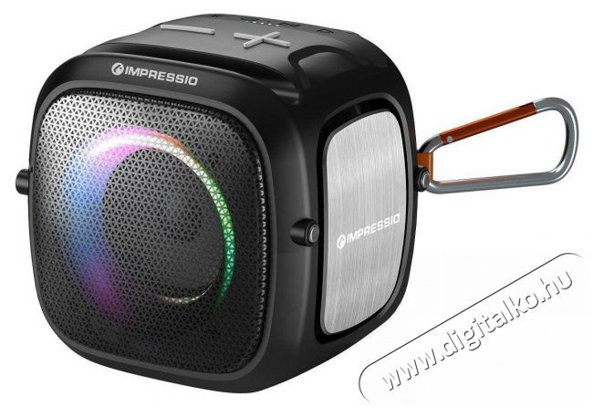 C-TECH Impressio Qubis mini Audio-Video / Hifi / Multim&eacute;dia - Hordozhat&oacute;, vezet&eacute;k n&eacute;lk&uuml;li / bluetooth hangsug&aacute;rz&oacute; - Hordozhat&oacute;, vezet&eacute;k n&eacute;lk&uuml;li / bluetooth hangsug&aacute;rz&oacute; - 523202