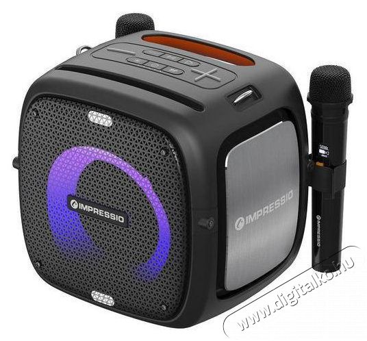 C-TECH Impressio Qubis Audio-Video / Hifi / Multim&eacute;dia - Hordozhat&oacute;, vezet&eacute;k n&eacute;lk&uuml;li / bluetooth hangsug&aacute;rz&oacute; - Hordozhat&oacute;, vezet&eacute;k n&eacute;lk&uuml;li / bluetooth hangsug&aacute;rz&oacute; - 523201