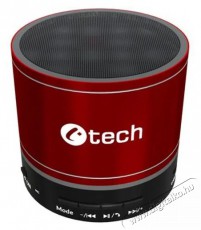 C-TECH SPK-08R, piros Audio-Video / Hifi / Multim&eacute;dia - Hordozhat&oacute;, vezet&eacute;k n&eacute;lk&uuml;li / bluetooth hangsug&aacute;rz&oacute; - Hordozhat&oacute;, vezet&eacute;k n&eacute;lk&uuml;li / bluetooth hangsug&aacute;rz&oacute; - 523211