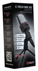 C-TECH MIC-02 Fot&oacute;-Vide&oacute; kieg&eacute;sz&iacute;tők - Mikrofon - &Eacute;nek &eacute;s hangszer mikrofon - 524489