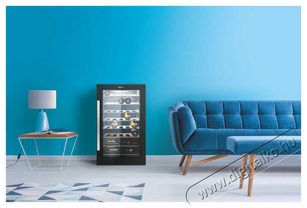 Candy CWC 154 EEL/N Borhűtő Konyhai term&eacute;kek - Hűtő, fagyaszt&oacute; (szabadon&aacute;ll&oacute;) - Borhűtő - 370259