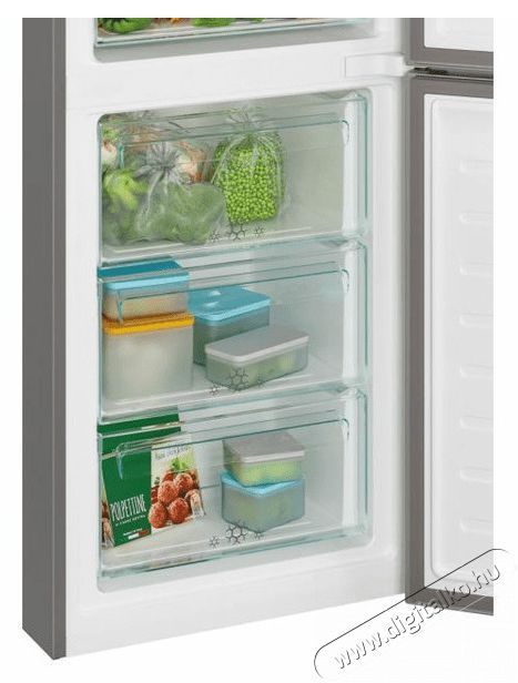 Candy CCE4T618DX hűtőszekr&eacute;ny Konyhai term&eacute;kek - Hűtő, fagyaszt&oacute; (szabadon&aacute;ll&oacute;) - Alulfagyaszt&oacute;s kombin&aacute;lt hűtő - 400855