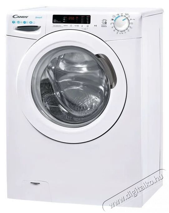 Candy Smart CS4 1272DE/1-S mos&oacute;g&eacute;p Elől bet&ouml;ltős 7 kg 1200 RPM Feh&eacute;r H&aacute;ztart&aacute;s / Otthon / K&uuml;lt&eacute;r - Mos&oacute;g&eacute;p / sz&aacute;r&iacute;t&oacute;g&eacute;p - El&ouml;lt&ouml;ltős keskeny (45cm-ig) mos&oacute;g&eacute;p - 494853