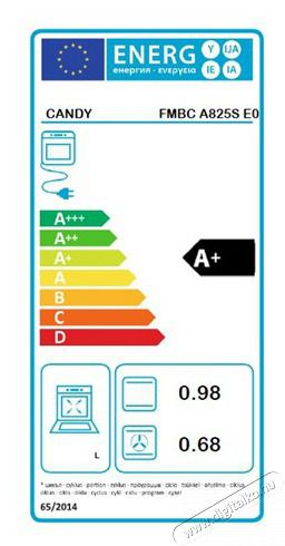 Candy FMBC A825S E0 S&Uuml;TŐ BE&Eacute;P&Iacute;THETŐ ELEKTROMOS Konyhai term&eacute;kek - S&uuml;tő-főzőlap, tűzhely (be&eacute;p&iacute;thető) - S&uuml;tő (be&eacute;p&iacute;thető) - 499510