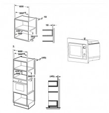 Candy MIS1730X MIKROHULL&Aacute;M&Uacute; S&Uuml;TŐ BE&Eacute;P&Iacute;THETŐ Konyhai term&eacute;kek - Mikrohull&aacute;m&uacute; s&uuml;tő - Mikrohull&aacute;m&uacute; s&uuml;tő (be&eacute;p&iacute;thető) - 499512