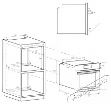 Candy Idea FIDC N100 Be&eacute;p&iacute;thető s&uuml;tő Konyhai term&eacute;kek - S&uuml;tő-főzőlap, tűzhely (be&eacute;p&iacute;thető) - S&uuml;tő (be&eacute;p&iacute;thető) - 500948