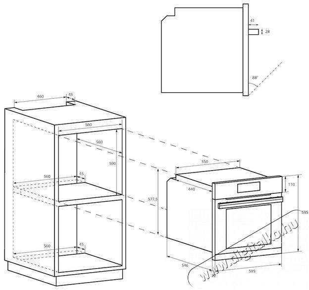 Candy Idea FIDCX100 Be&eacute;p&iacute;thető s&uuml;tő Konyhai term&eacute;kek - S&uuml;tő-főzőlap, tűzhely (be&eacute;p&iacute;thető) - S&uuml;tő (be&eacute;p&iacute;thető) - 500947