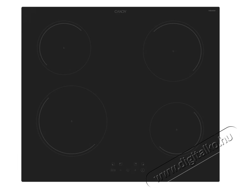 Candy CI642CBB/1 Főzőlap Konyhai term&eacute;kek - S&uuml;tő-főzőlap, tűzhely (be&eacute;p&iacute;thető) - Indukci&oacute;s főzőlap (be&eacute;p&iacute;thető) - 500991