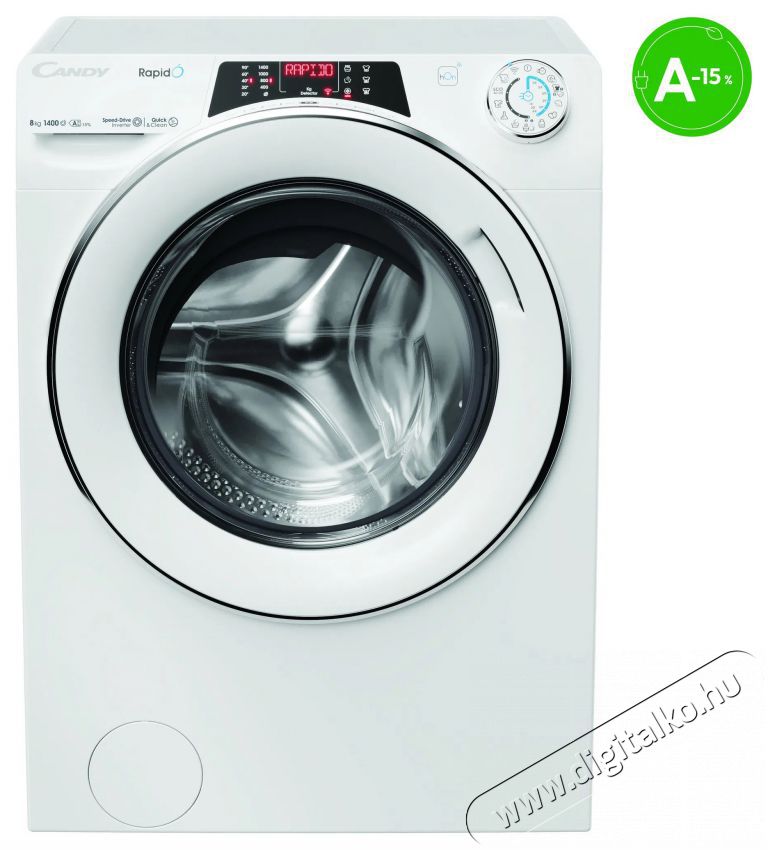 Candy RO 486DWMC7/1-S Mos&oacute;g&eacute;p H&aacute;ztart&aacute;s / Otthon / K&uuml;lt&eacute;r - Mos&oacute;g&eacute;p / sz&aacute;r&iacute;t&oacute;g&eacute;p - El&ouml;lt&ouml;ltős norm&aacute;l (60cm-ig) mos&oacute;g&eacute;p - 501387