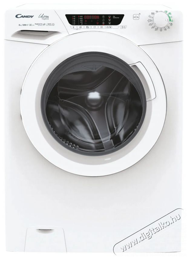 Candy HE 1284TWM6/1-S Ultra Hygiene mos&oacute;g&eacute;p H&aacute;ztart&aacute;s / Otthon / K&uuml;lt&eacute;r - Mos&oacute;g&eacute;p / sz&aacute;r&iacute;t&oacute;g&eacute;p - El&ouml;lt&ouml;ltős norm&aacute;l (60cm-ig) mos&oacute;g&eacute;p - 501400