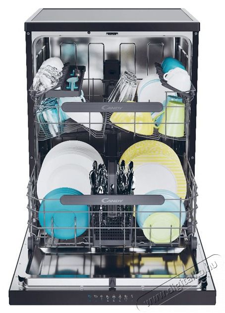 Candy CF 5C6F0B fekete mosogat&oacute;g&eacute;p Konyhai term&eacute;kek - Mosogat&oacute;g&eacute;p - Norm&aacute;l (60cm) szabadon&aacute;ll&oacute; mosogat&oacute;g&eacute;p - 502640